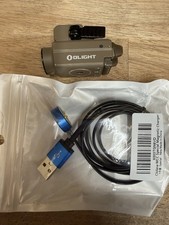 Olight Baldr S Desert Tan 800 Lumens Rail Mounted Weapon Light, w/Green Laser