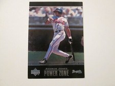 1999 Upper Deck Baseball Power Zone Andruw Jones Atlanta Braves