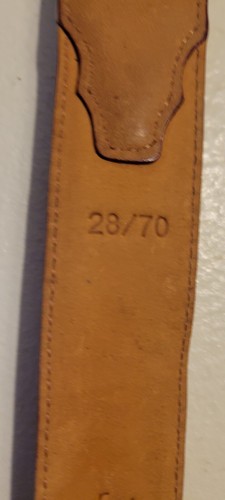 Ariat Czerwony skórzany pasek Srebrna klamra 28/70 Western Roper Wrangler - Zdjęcie 8 z 18