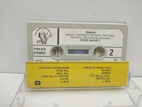 Steve Hackett – Defector tape Charisma 7164 916 RARE 1H - Picture 2 of 3