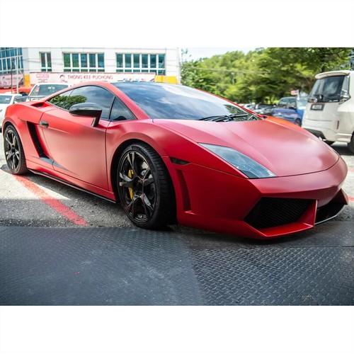 Faldas laterales de carbono real para Lamborghini Gallardo LP550 560 570 08+ extensión labio - Imagen 2 de 12