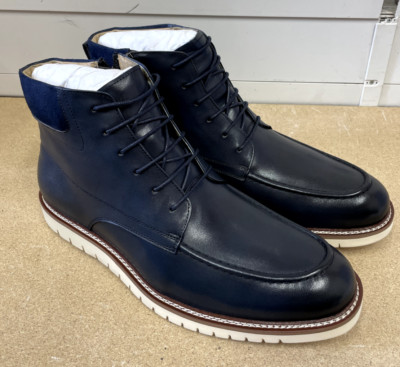 Sergio Duletti Otton Boots Navy UK 9 EU 43
