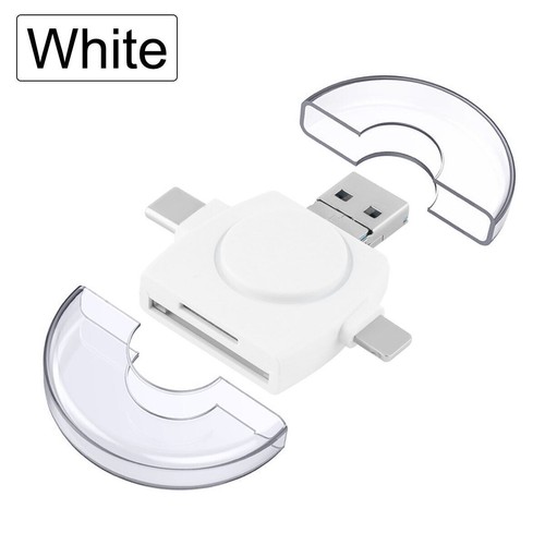 USB OTG Micro SD/SD Kartenleser USB-C Micro Adapter für Telefon Android Tablet - Afbeelding 13 van 13