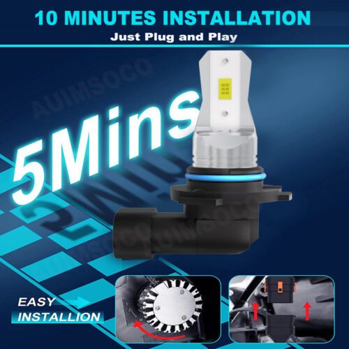 For Chevy Sonic 2012-2016 LED Headlight Bulbs Kit High/low Beam + Fog Light - Picture 11 of 14