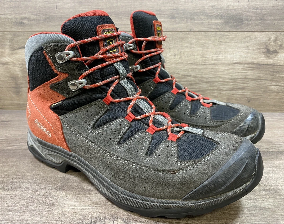 Asolo Narvik GV Grey and Red Men\'s Waterproof Hiking Boots Size 9 Amazon.com | ASOLO Men main image 3