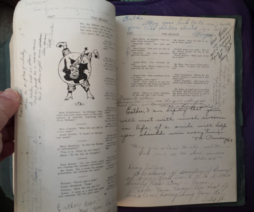 1928 Beacon High School Yearbook, Harbor Beach Michigan - Picture 8 of 12