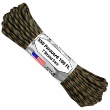 Atwood Rope MFG Parachute Cord Recon Rated For 550 Lbs. Nylon Construction 1051H