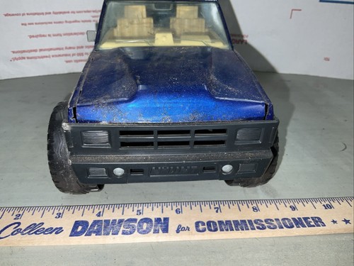 Vintage Nylint Metal Muscle 4x4 Ford Truck With Camper 1970’s 12” Long - Picture 3 of 7