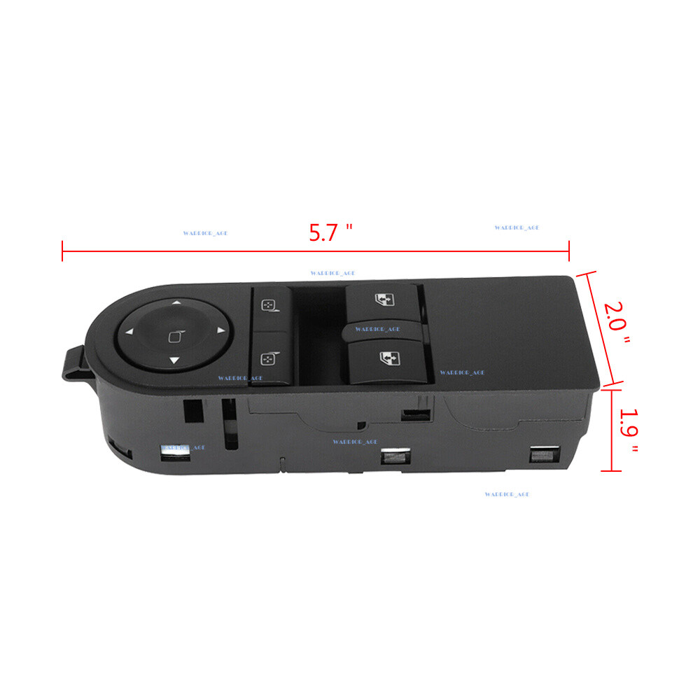 Window Control Switch Button #13228879 Fit For Opel Astra H