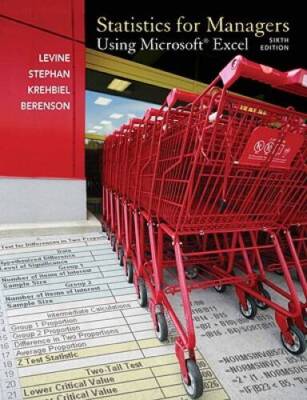 Statistics for Managers using MS Excel (6th Edition) - Hardcover - GOOD