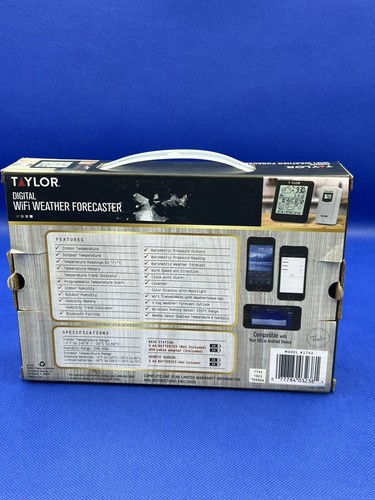 Taylor Digital WIFI Weather Forecaster 1743 (O) - Picture 3 of 7