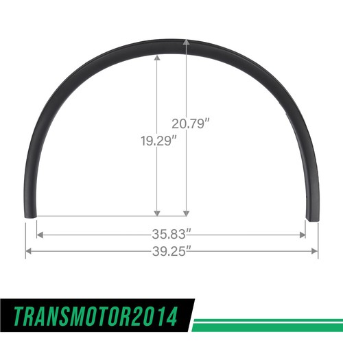 Fender Trim Fit For 2011-2021 Dodge Durango Front Driver and Passenger Side - Picture 8 of 9