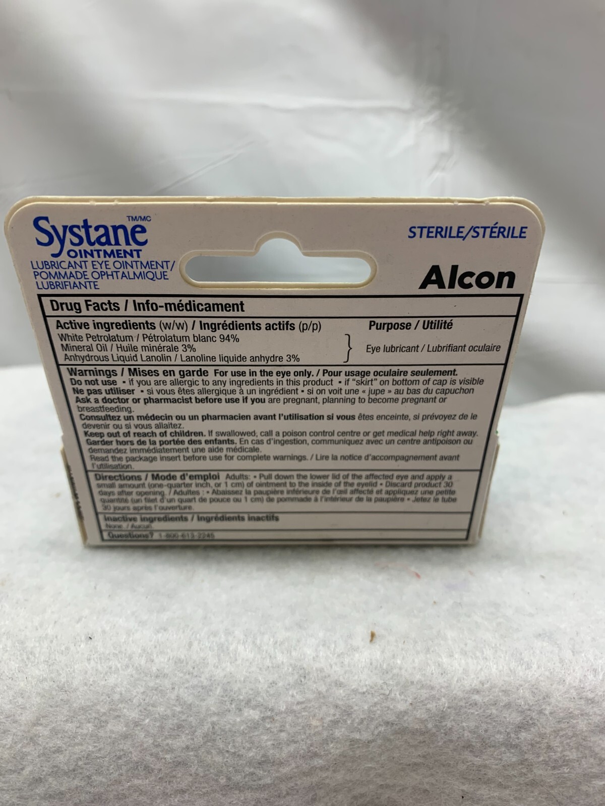 SYSTANE Night Time Overnight Lubricant Dry Eye Relief Ointment 3.5g