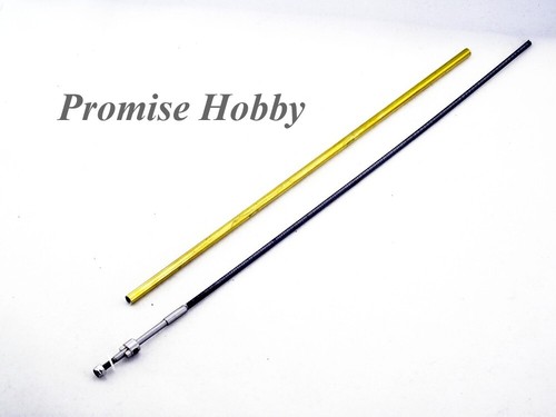 300mm X 3.18mm Flex Cable Shaft w/ Drive Dog Nut Brass Tube for RC Boat - Picture 2 of 2