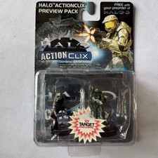 Halo 3 ActionClix Arbiter & Master Chief Target Exclusive Preview Pack