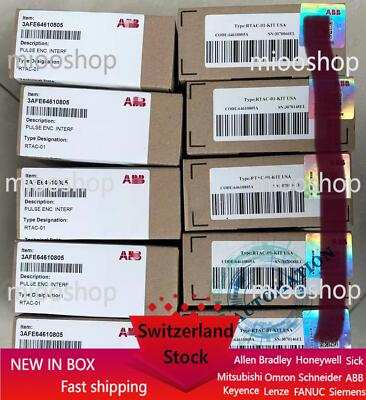 RTAC01 New ABB RTAC-01 PULSE ENCODER INTERFACE Module RTAC01 US Free TAX