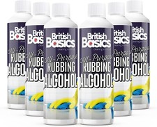 British Basics Rubbing Alcohol Cleaning Solution for All Purpose 6*500ml
