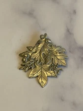 Longaberger Fall Leaf Basket Tie-on Leaves Autumn No Ribbon