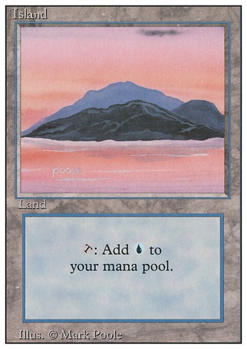 Magic: The Gathering - Island Sanctuary (Isola Santuario) - Revised Edition - Carta Rara - 3