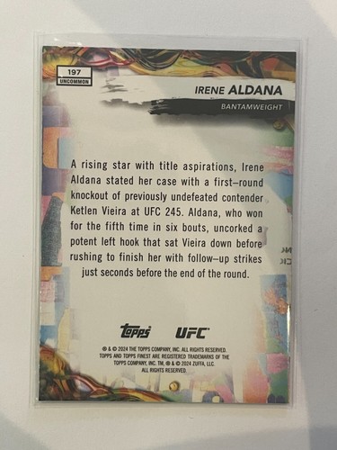 UFC Topps Finest 2024 - Rare Inserts & Autographs - Pick your card! - Picture 30 of 38