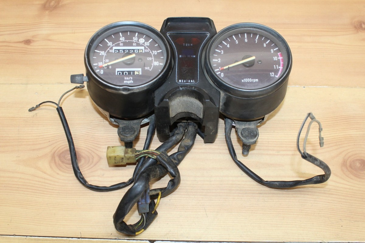 1980 Suzuki GS450 Speedometer Speedo Tachometer Gauge Gage