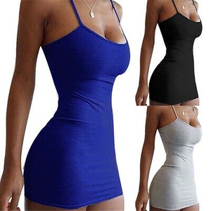 Women-Bodycon-Wear-Dresses-Strap-Club-Party-Spaghetti-Mini-Dress-Newly