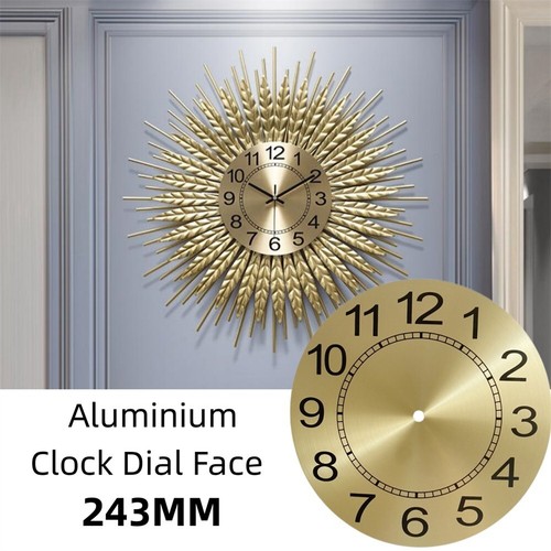 DIY Quartz Wall Clock 9.5 Inch Clock Face Replacement Clock Dial Durability - Picture 7 of 31