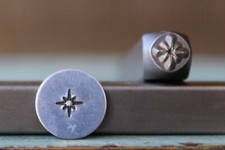 SUPPLY GUY 5mm Twinkle Star Metal Punch Design Stamp SGCH-158