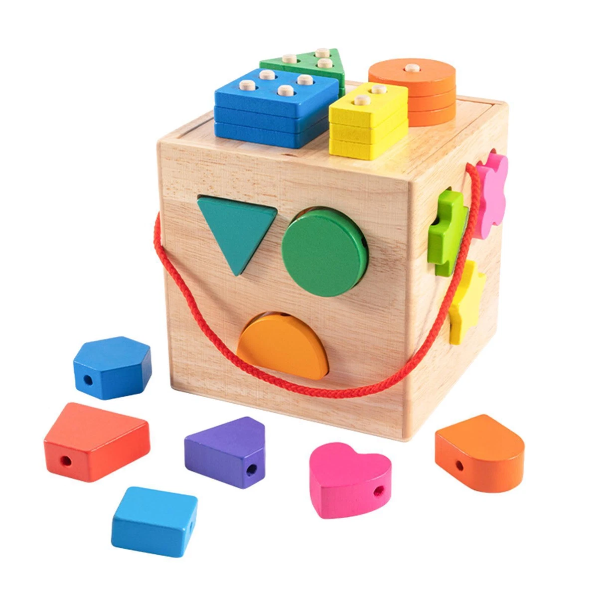 Shape Sorter Toy Gifts Activity Cube