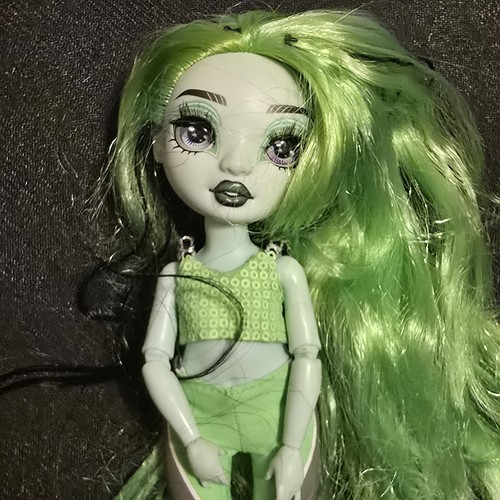 Muñeca de moda de piedra caliza Harley Shadow High Rainbow Vision pelo verde neón - Imagen 4 de 6