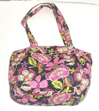 Vera Bradley Pirouette Pink Women's Shoulder Bag Tote Purse with Zipper Closure