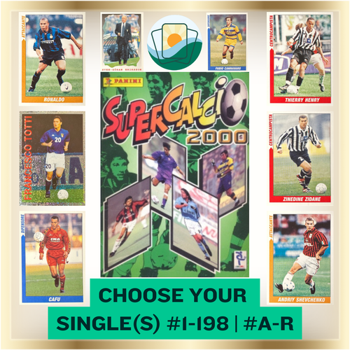 Panini Supercalcio 2000 | Choose Your Sticker(s) | #1-198 | #A-R - Picture 1 of 395