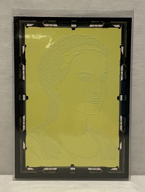 1999 iKon Star Wars Episode 1 “Hidden Glo” Back - Base Card #01 Padme - Picture 3 of 3