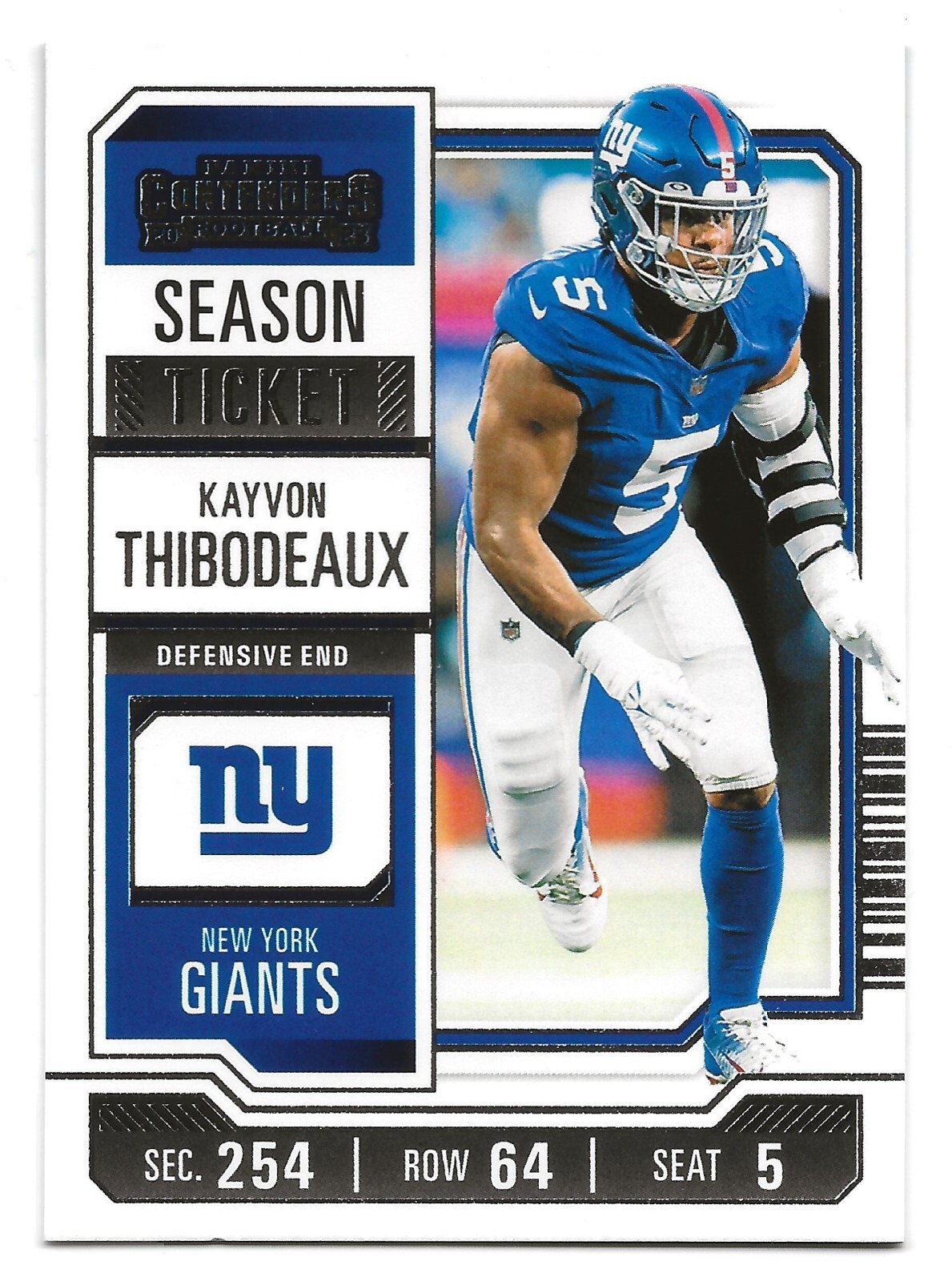 2023 Panini Contenders - Season Ticket Retail #76 Kayvon Thibodeaux