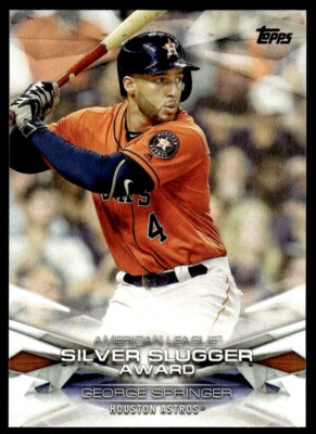 2018 Topps AL Silver Slugger Award George Springer #MLBA-40