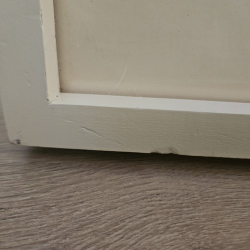 Chinesische Neujahrsrolle neu gerahmte Wasserfarbe 26x29 - Bild 7 von 20