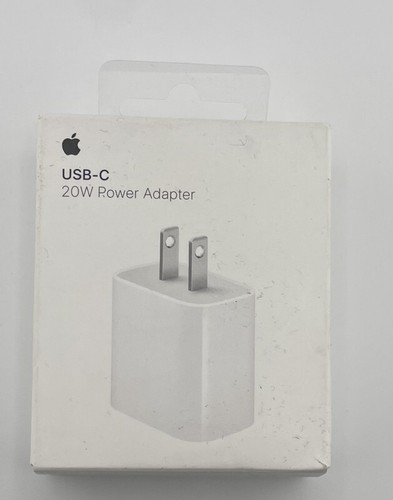 APPLE USB-C 20W WHITE POWER ADAPTER MHJA3AM/A - 第 1/4 張圖片