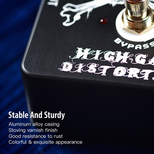 JOYO High Gain Distortion Guitar Pedal from Crunch to Heavy Metal (Open Box) - Picture 8 of 11