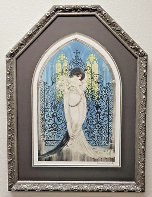 Louis Icart - Original Etching - Gothic La Tosca Signed Etching