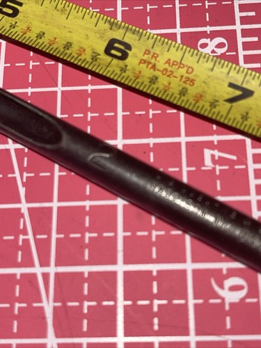 Cs Osborne USA No 2 Circle Hole Leather Gasket Punch Vintage Antique Osbourne - Picture 3 of 8