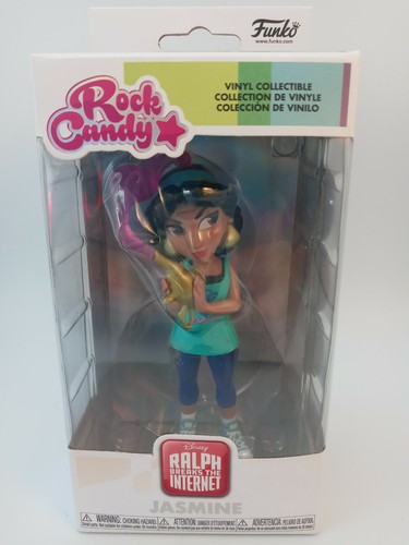 Funko Rock Candy Disney Ralph Breaks The Internet Jasmine Vinyl Figure-New