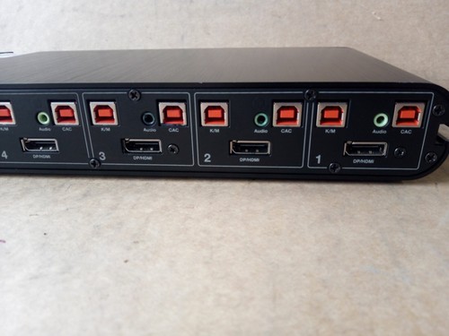 Belkin F1DN104KVM-UN-3 Advanced Secure KVM Switch 4 Port HDMI DP Display Port - Afbeelding 6 van 8