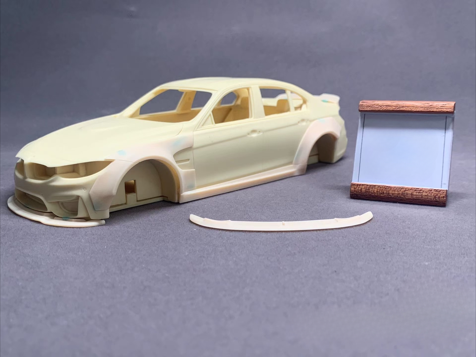 Unpainted Resin Printed