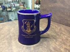 VINTAGE CHICAGO Air National Guard Coffee Cup Mug