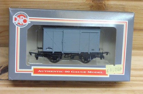 DAPOL B386 B R 12TON SINGLE VENT VAN B283328 GREY 00 GAUGE NEW EBay