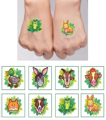 FARM ANIMALS BIRTHDAY PARTY BAGS CHILDRENS KIDS RECYCLABLE GIFT TREAT GOODY BAG - Picture 2 of 9