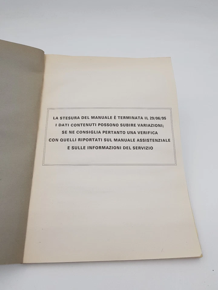 Manuale officina Fiat Lancia corso monografia didattica carrozzeria Lancia Y '95 - Immagine 4 di 4