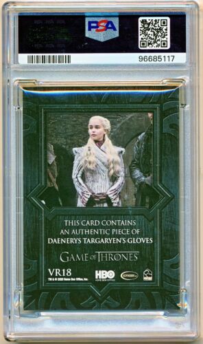 Game of Thrones Complete Daenerys Targaryen Costume Relic Incentive #VR18 PSA 10 - Picture 2 of 2
