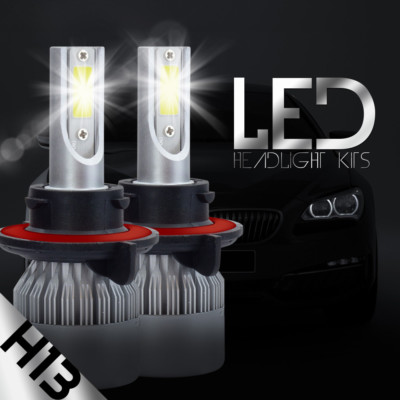 XENTEC LED HID Headlight Conversion kit H13 9008 6000K 2004-2009 Dodge Durango
