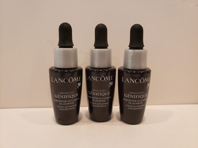 Lancome - Lot Of 3 Advanced Genifique Youth Activating Concentrate- 0.27 Oz Each